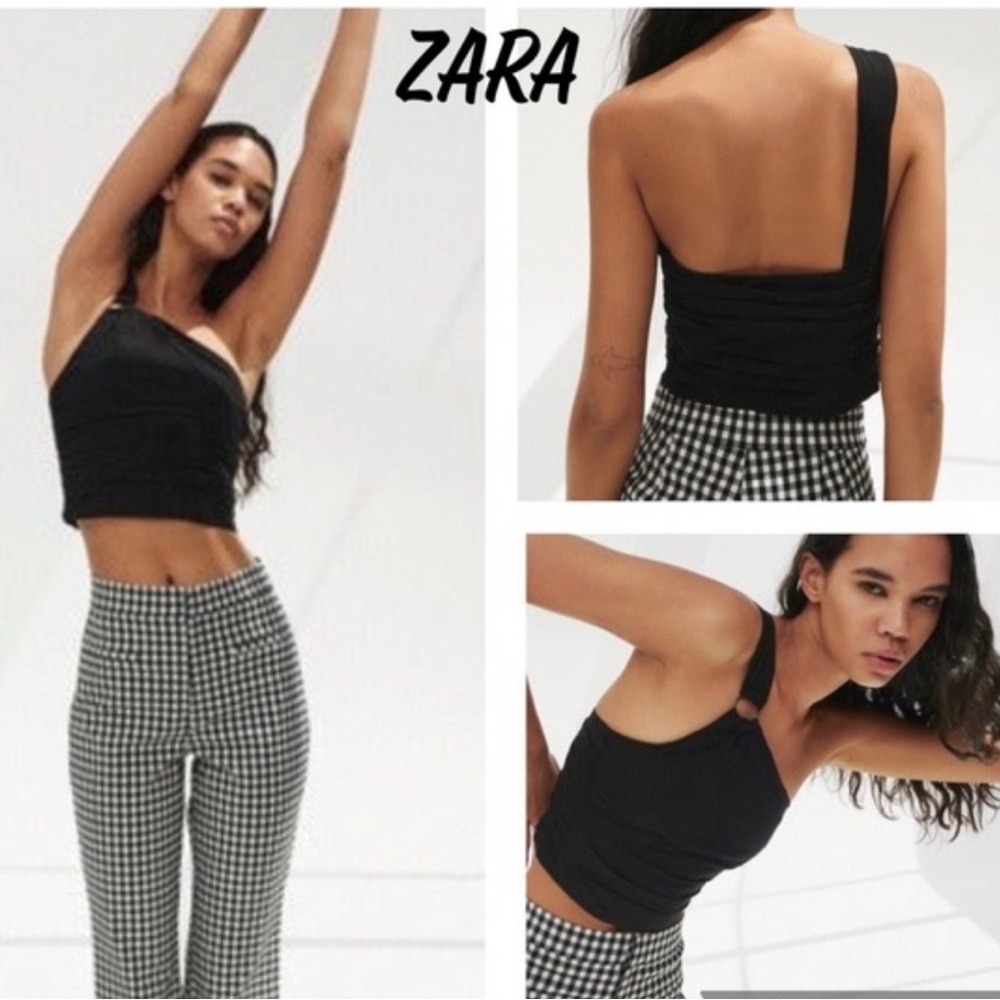 Black and White Checkered Pants